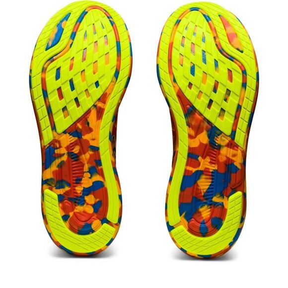 ASICS Noosa TRI 14 Men\'s Running Shoes Cherry Tomato Safety Yellow Size 9.5 M main image 7